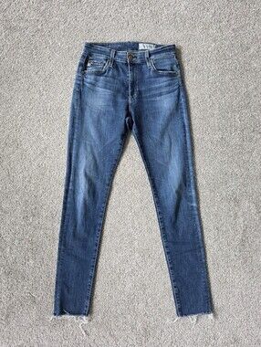 AG Jeans Farrah High-Rise Skinny Ankle Jeans